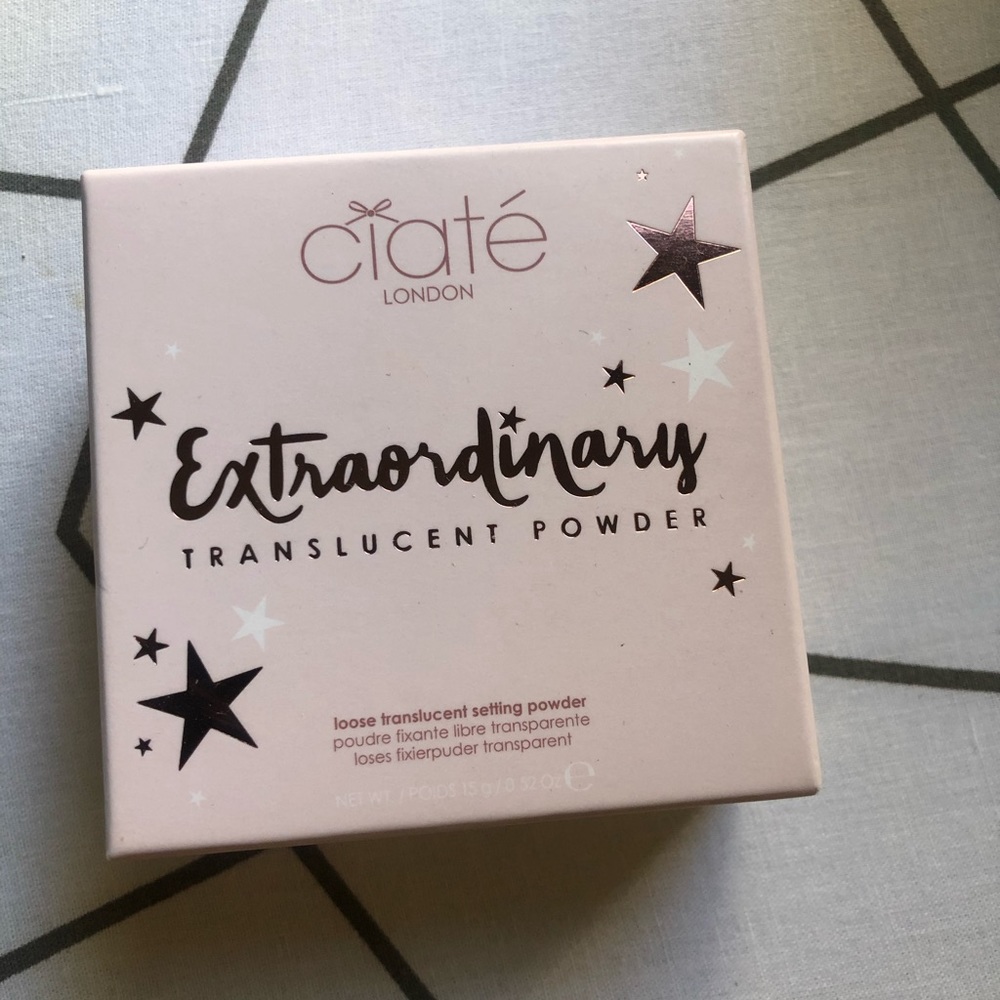 Ciate London translucent powder (light weight)